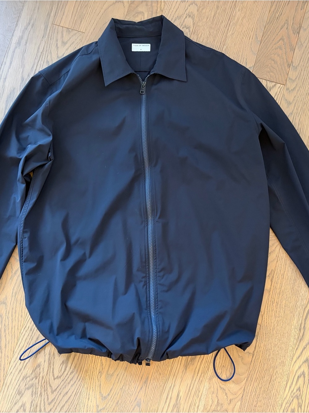 Tiger of Sweden Men’s Navy Zip-Front Windbreaker